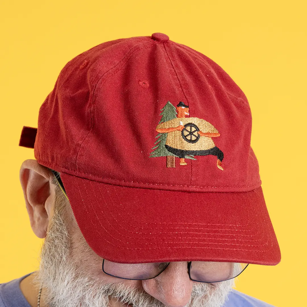 Dave Woodman Embroidered Cap front