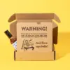 bundle box with peeking bottle