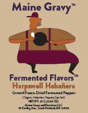 Fermented Flavors Harpswell Habanero Label