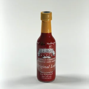 Resurgam Original Leek Hot Sauce Bottle